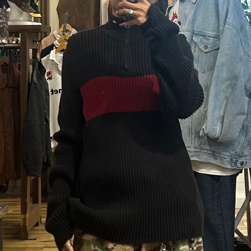 RalphLauren/ラルフローレン】ハーフジップニット | 古着屋KAKAVAKA