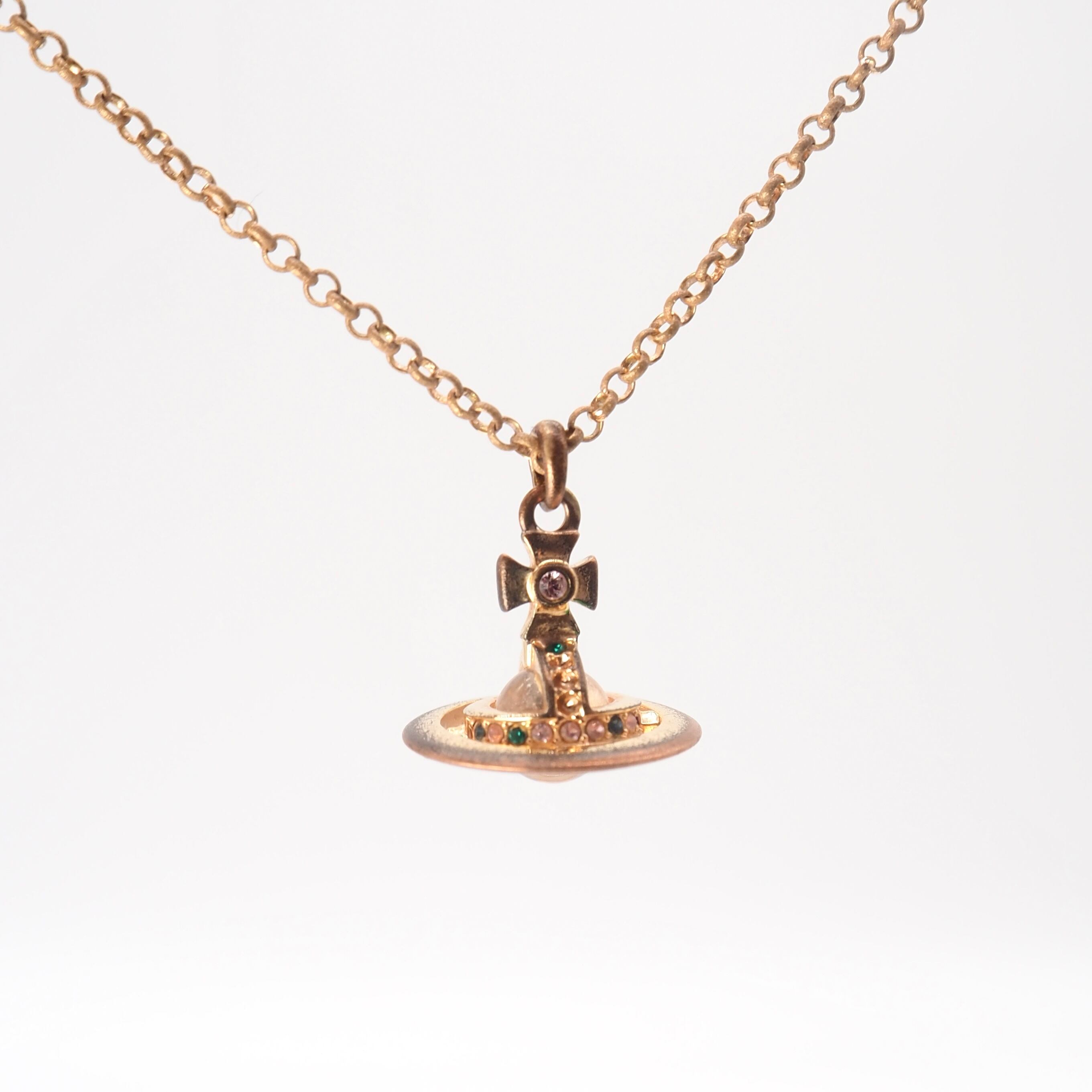 Vivienne Westwood オーブ ネックレス ピンクゴールド ストーン Vivienne Westwood(ヴィヴィアンウエストウッド) / オーブ