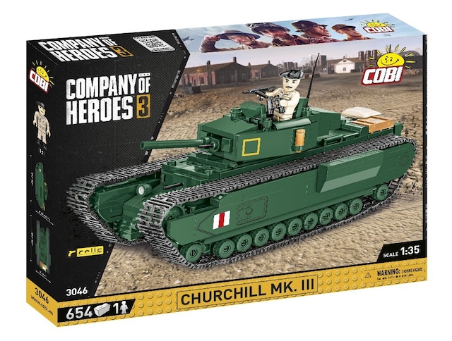 COBI #2569 M4A3シャーマン+T34 カリオペ (Sherman M4A3 T-34 Calliope)