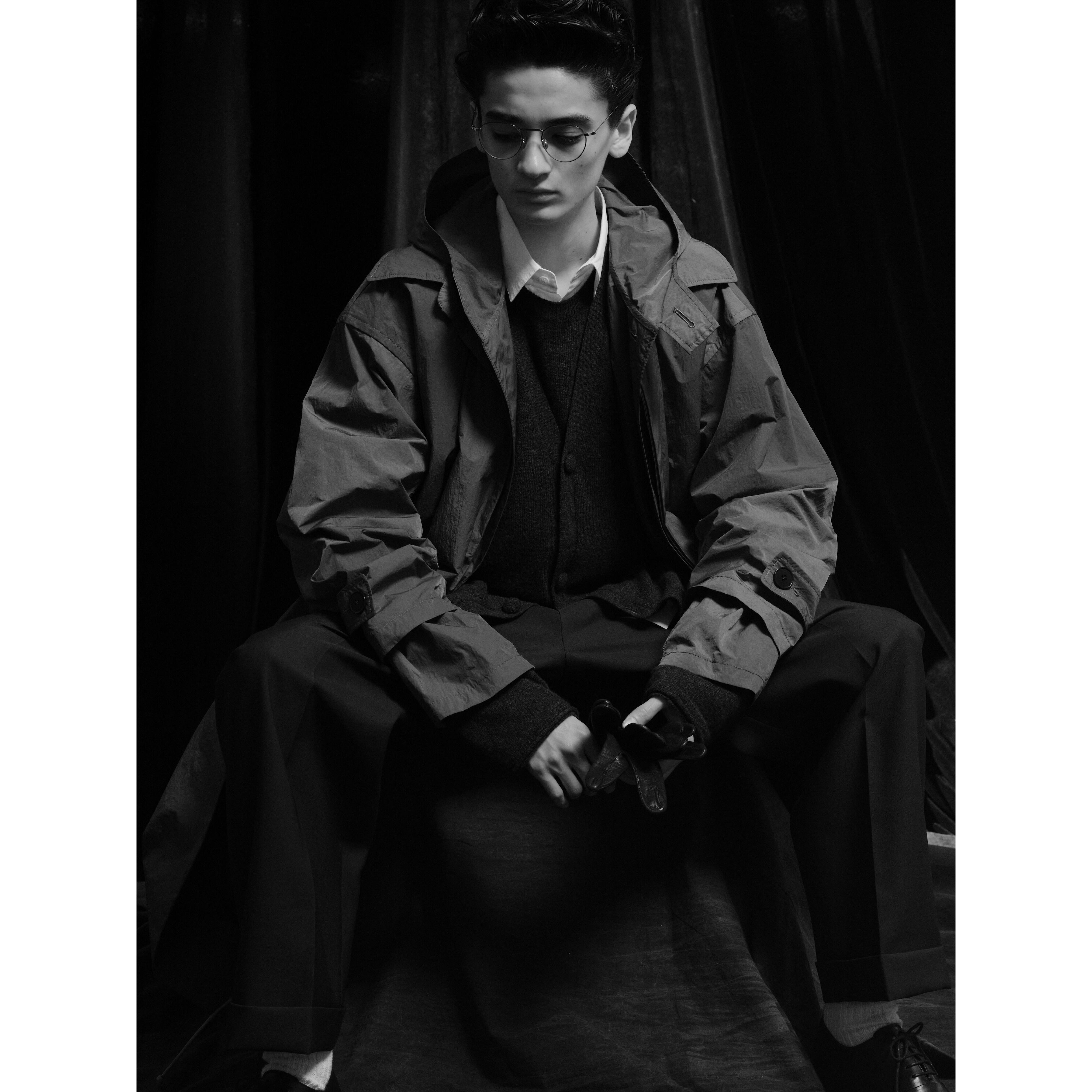 Blanc YM] (ブランワイエム) BL-22A-CNC Convertible Nylon Coat