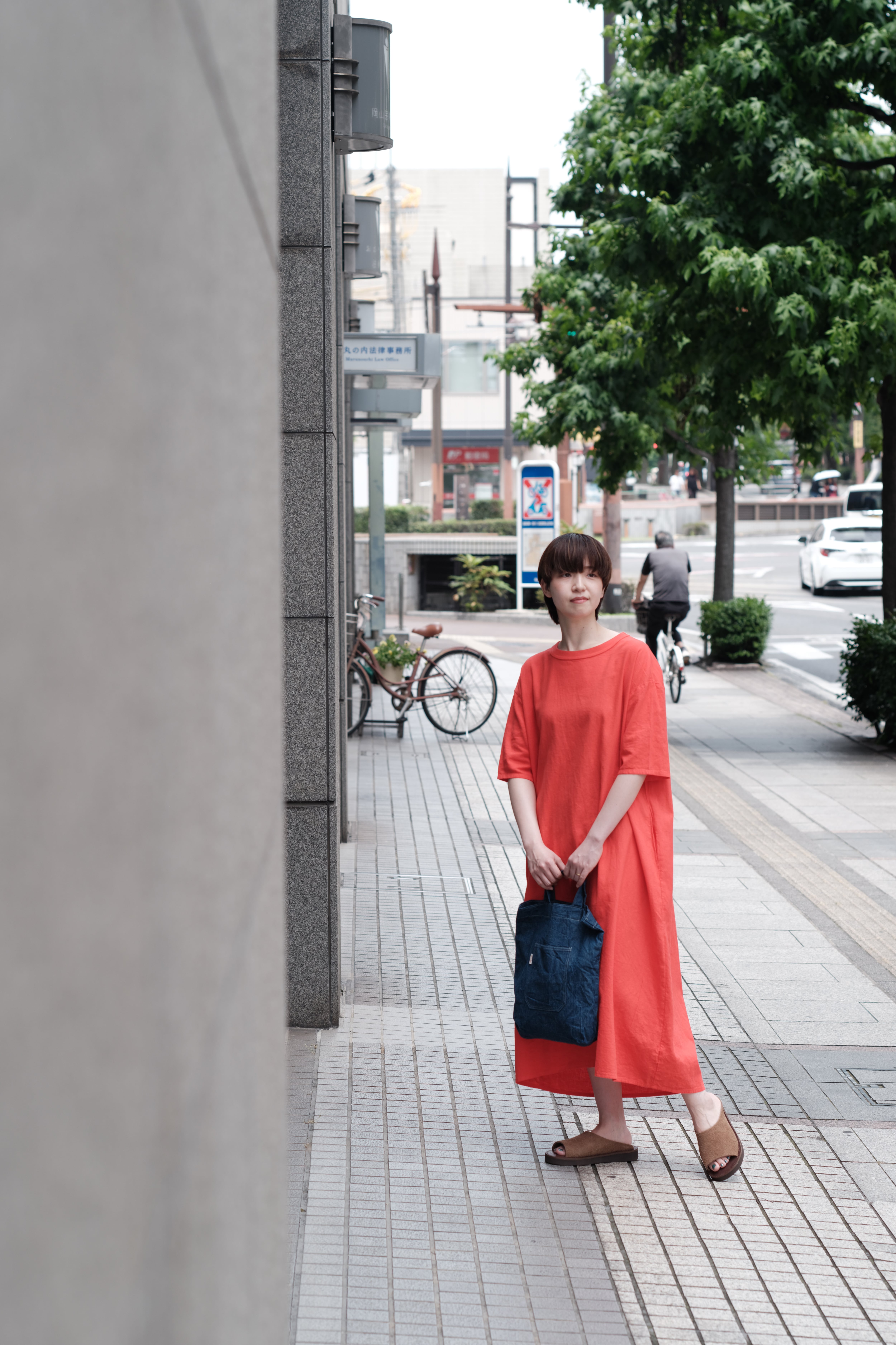 maillot】linen rich back tuck half sleeve shirt-OP | theater(シアター)