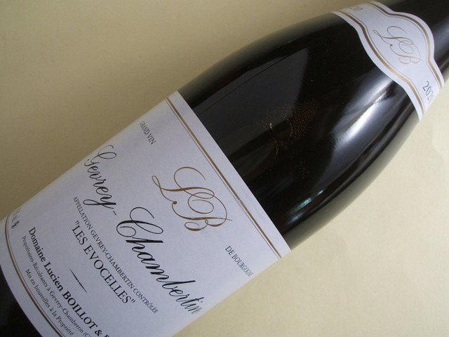 ジュヴレ・シャンベルタン　レ・エヴォセル　2020年　リュシアン・ボワイヨ