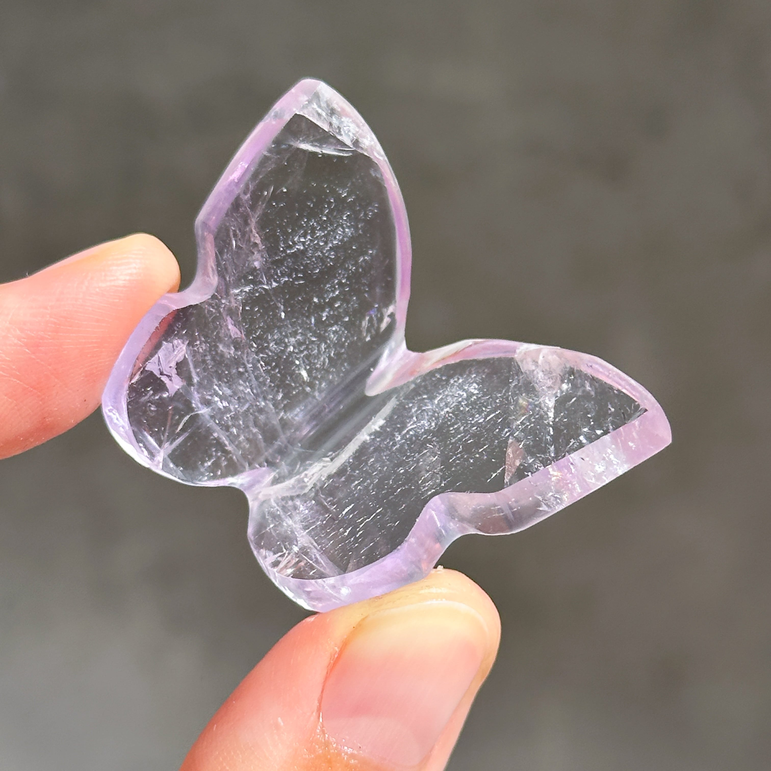 アメジスト 3D蝶 11◇ Amethyst Butterfly ◇天然石・鉱物