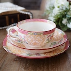 Minton Pink Oriental|英国ミントン c.1873?1912 金彩と花文様の華やかなトリオ thumbnail 4
