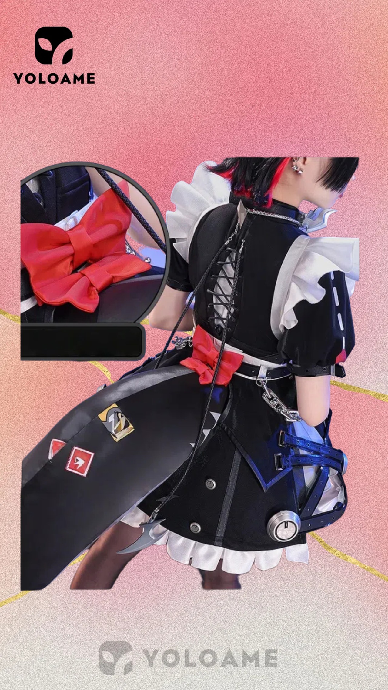 三分妄想 ゼンレス・ゾーン・ゼロ エレン・ジョー コスプレ 衣装