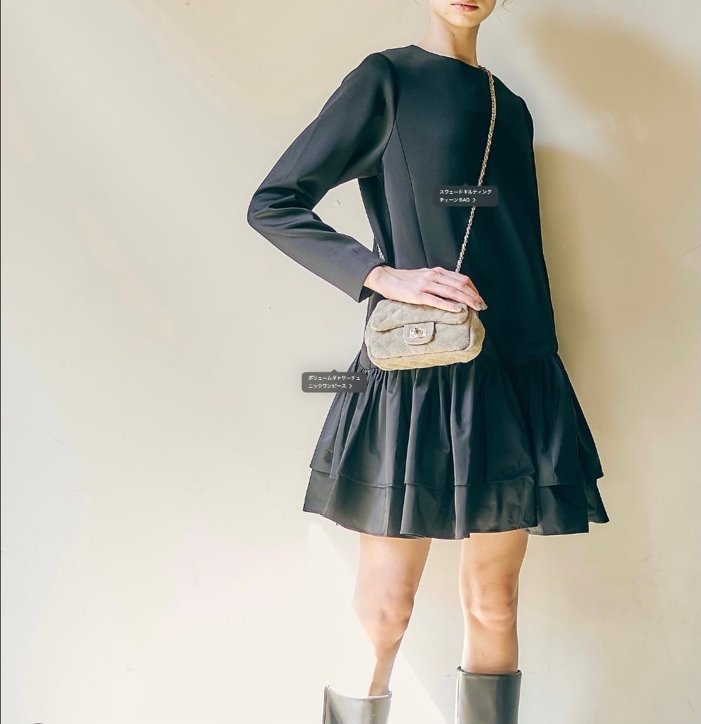 【anana】2wayドッキングニットワンピース a39-051