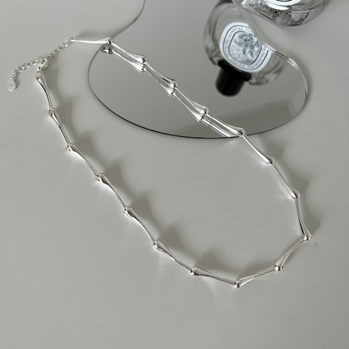 S925 Bone necklace (N176-2)