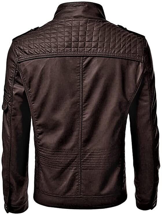 羊革フルキルティングジャケット Sheep Leather Full Quilted Jacket,,,.... 羊革 キルティングライダージャケット男性 Men Sheep Leather Quilted
