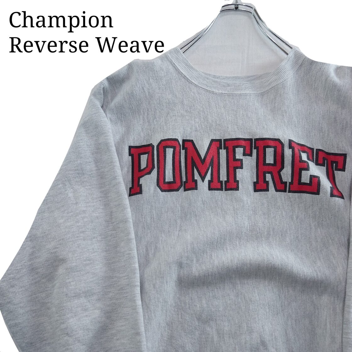 リメイク】Champion チャンピオン リバースウィーブスウェット グレー 