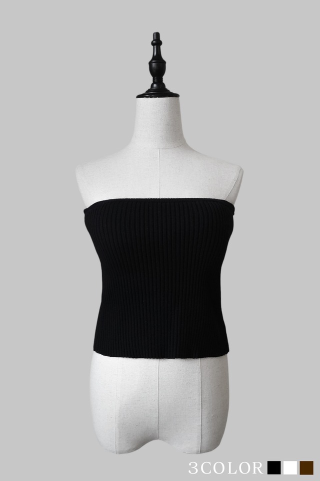 Thick Knitベアトップ3COLOR