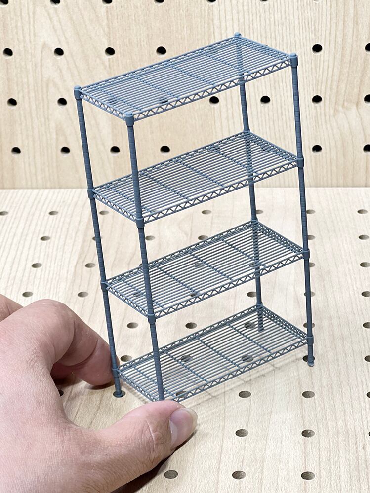 1/12 メタルラック 3Dプリンタ出力未塗装パーツ | YKGarage