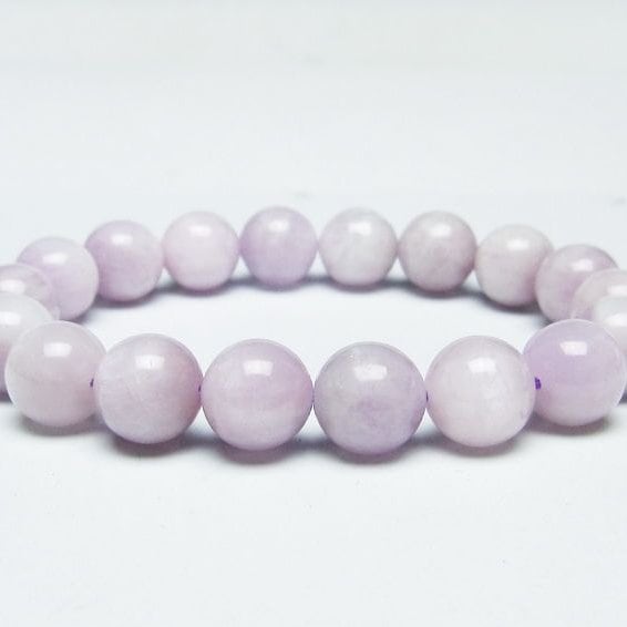 クンツァイト ブレスレット 11mm ミルキークンツァイト ブレス 一点物 メール便可 [M便 1/10] 111-46399