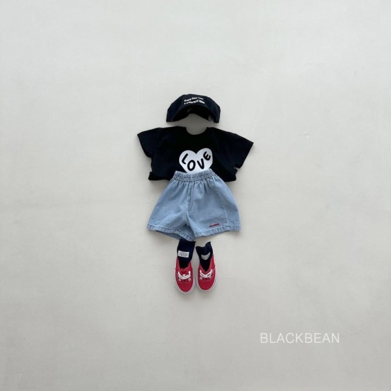 [BLACKBEAN] Heart Tee / [블랙빈] 하트티