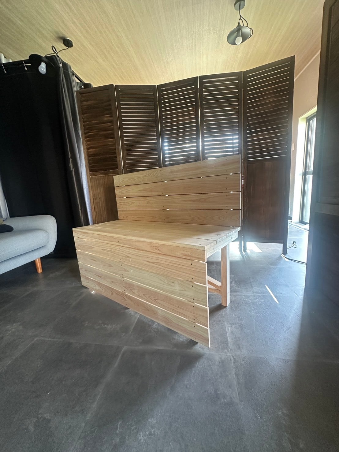 HINOKI BENCH』【2人用】おうちDEサウナRich専用設計 国産ヒノキ 本格
