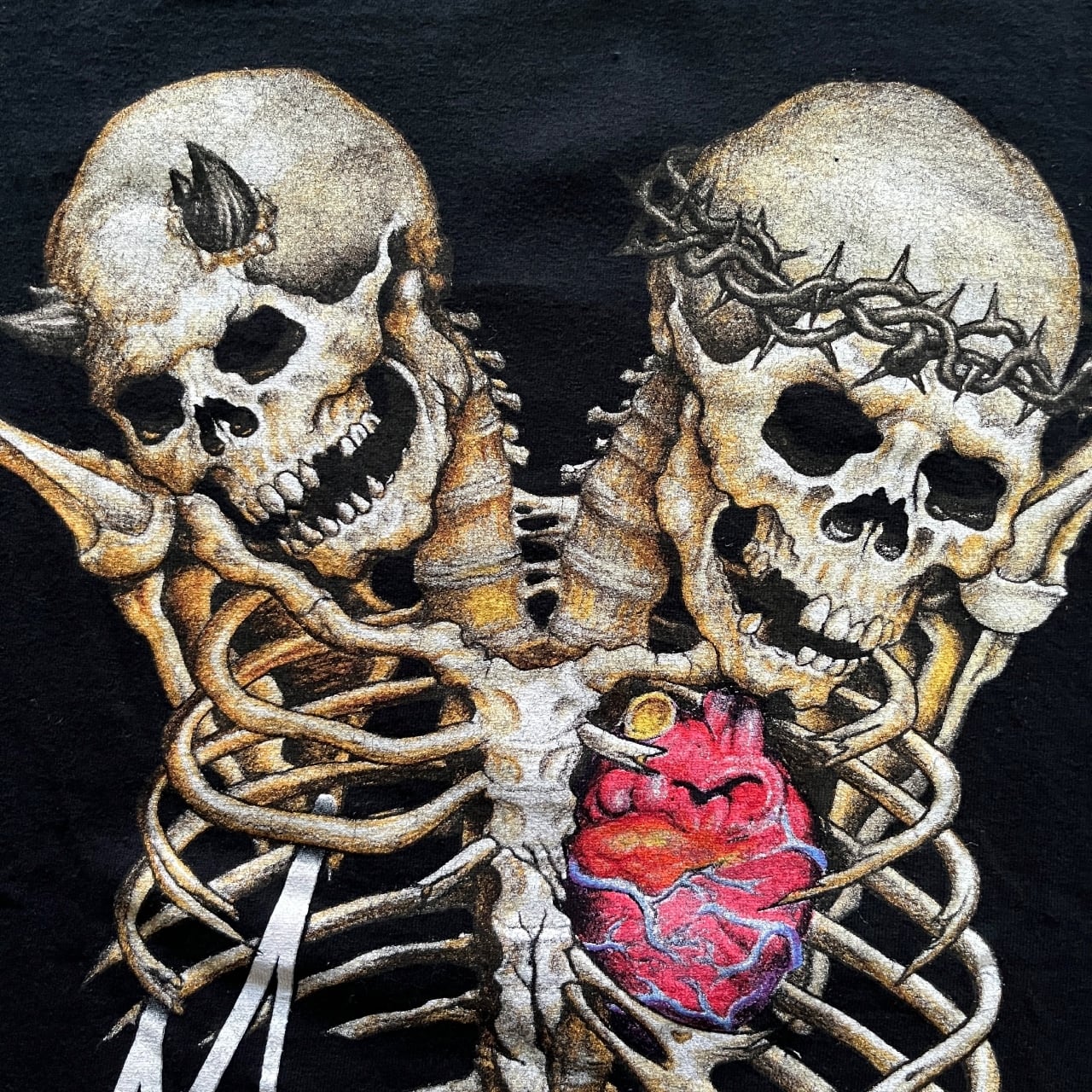 Mudvayne 2006 Skeleton Band Tee | Vintage High Line