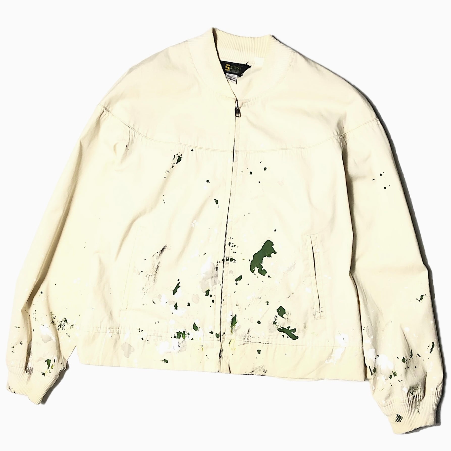 Vintage 50's【CAMPUS】Rayon Gabardine Jacket | Antler