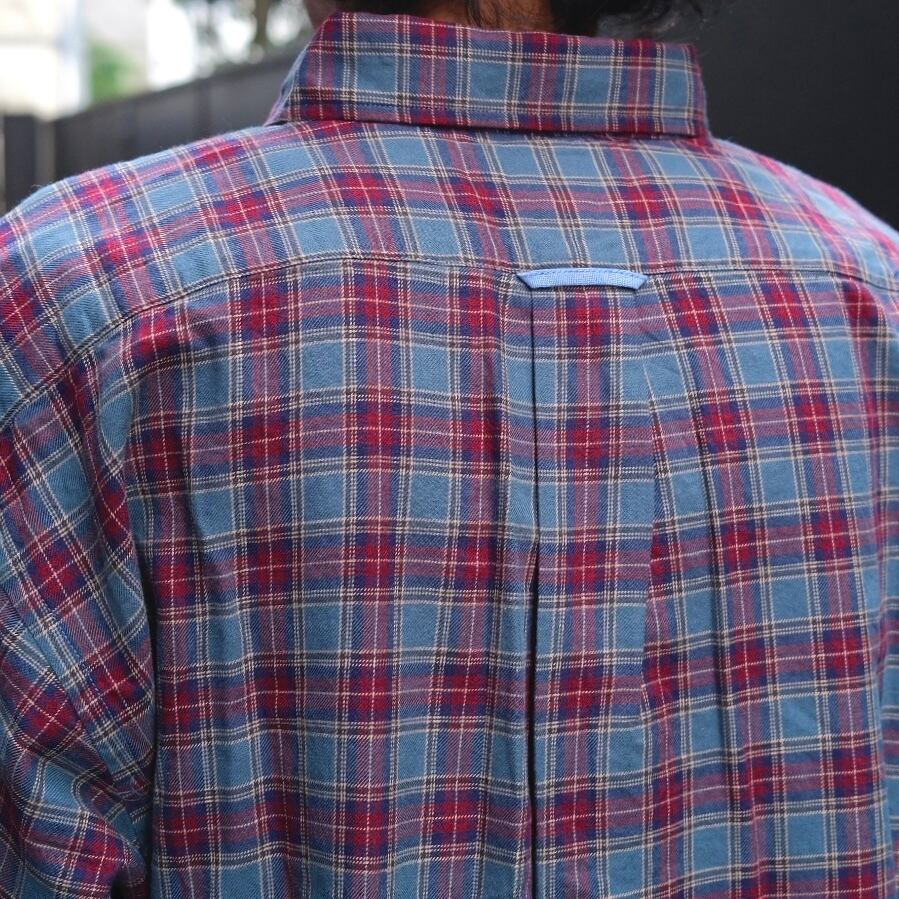 KENNETH FIELD(ケネスフィールド) /ROOMY B.D SHIRTSⅡ-RED-(7) | Signs