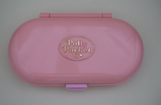 ポーリーポケット スクールスタンプ 1992年 ピンク完品 