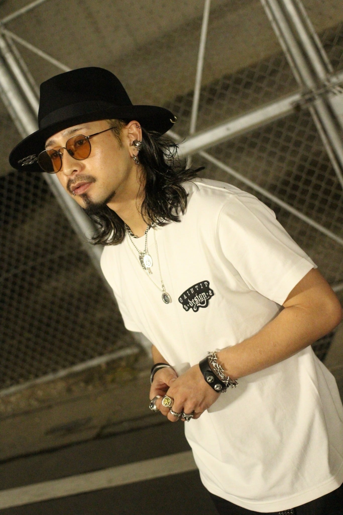S Studs Fedora Hat | Gain Tip Design