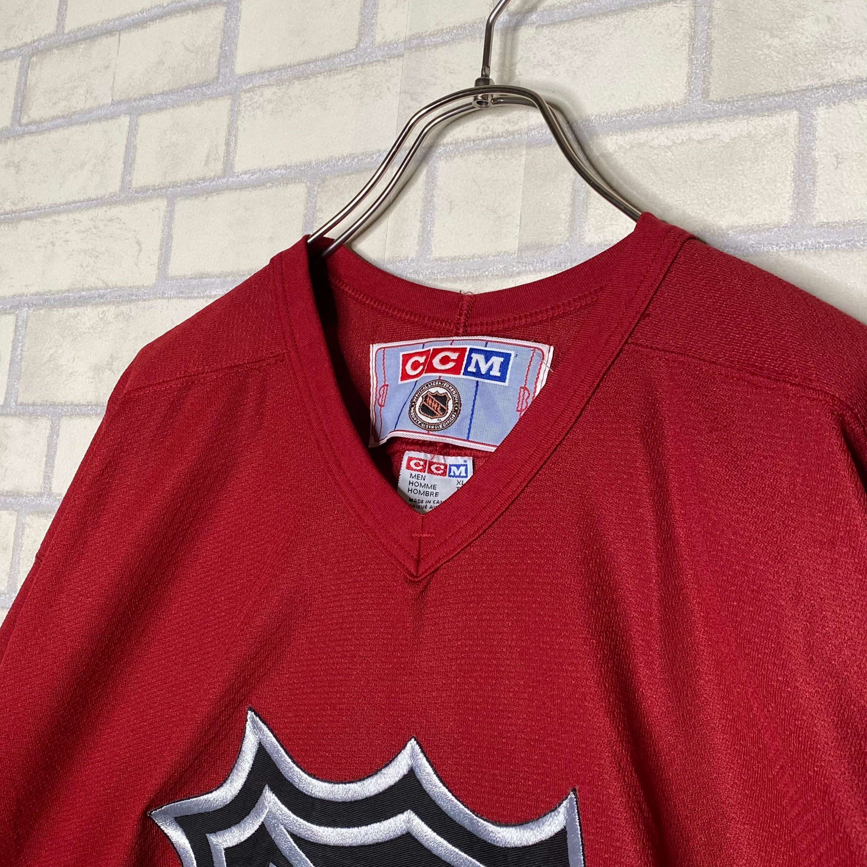 NHL ホッケーシャツ XL カナダ製 ユニフォーム 状態良好 | 古着屋OLDGREEN