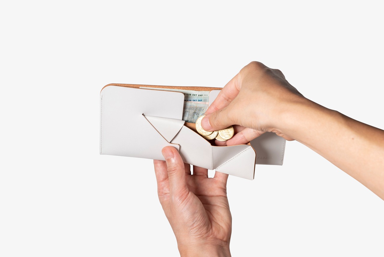 コインケースが取り外せる財布　BI-FOLD WALLET & [FLIP] / DARK GREEN