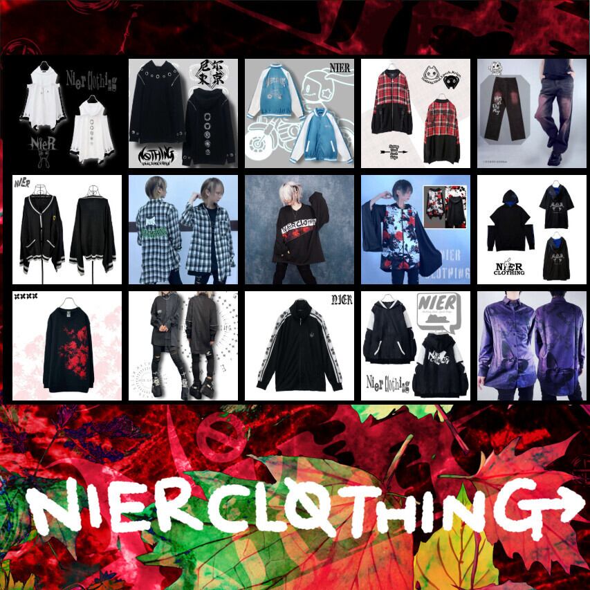 NieR ボトムス チェック柄 黒白 ボンテージパンツ カーゴパンツ Bottoms | NIER CLOTHING