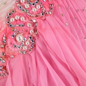 社交ダンス 衣装スタンダードドレス ワンピース ドレス スタンダード ファー プリーツ レース デモ 競技 ダンス パーティ 発表会 ピンク ピンク系 ゴージャス スカート ボリューム ショーウェア ダンスコスチューム フェミニン 競技用ドレス 上品 エレガント