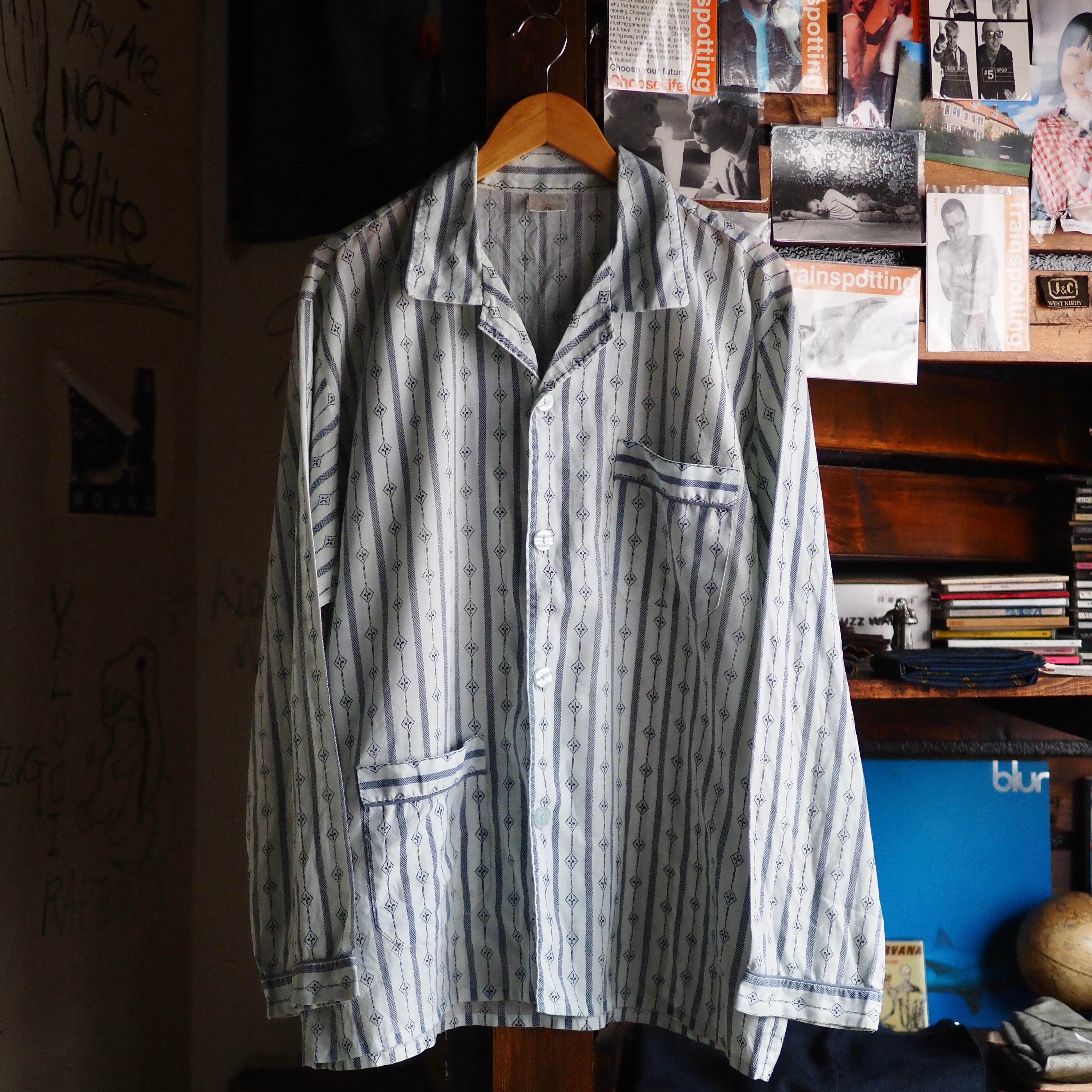 デッドストック イタリア 90s ヴィンテージ tropicalシャツ 半袖