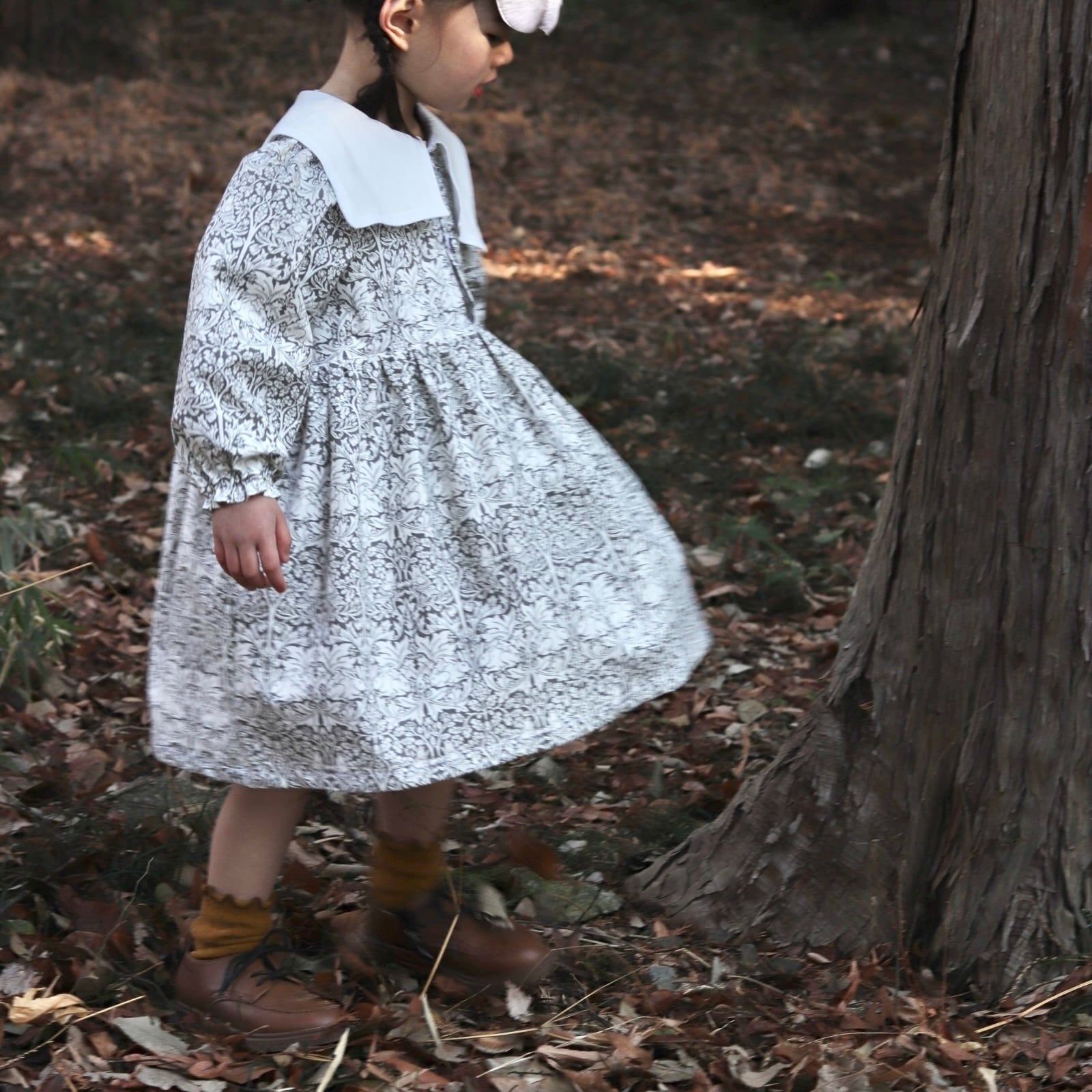 【Used】モリスのセーラーワンピース/100-110cm