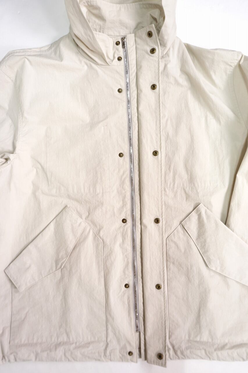 Cotton Nylon Blouson Parka