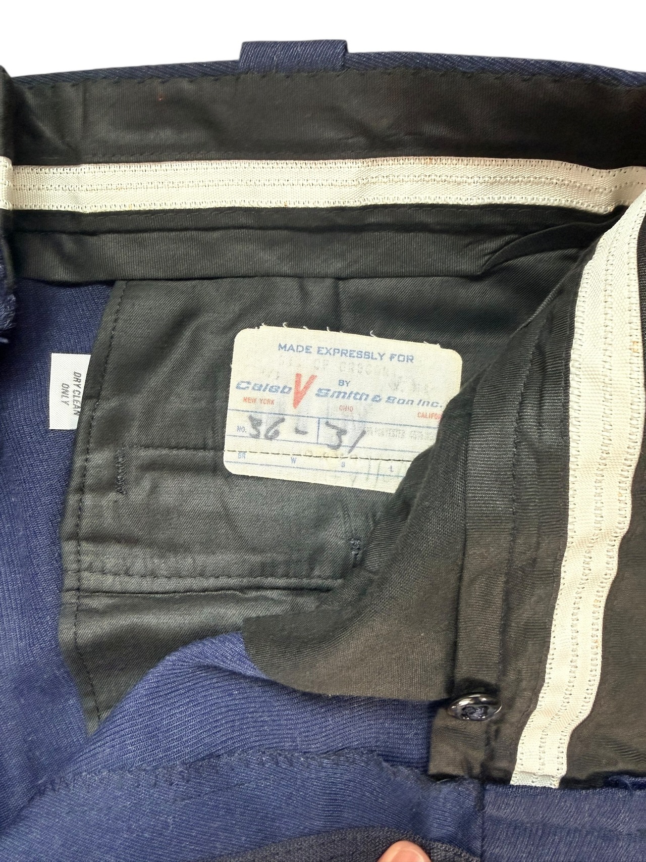 スラックス ブルー W36×L31