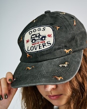ランダムDOGエンブロイダリーCAP (NAVY) CQ-49532