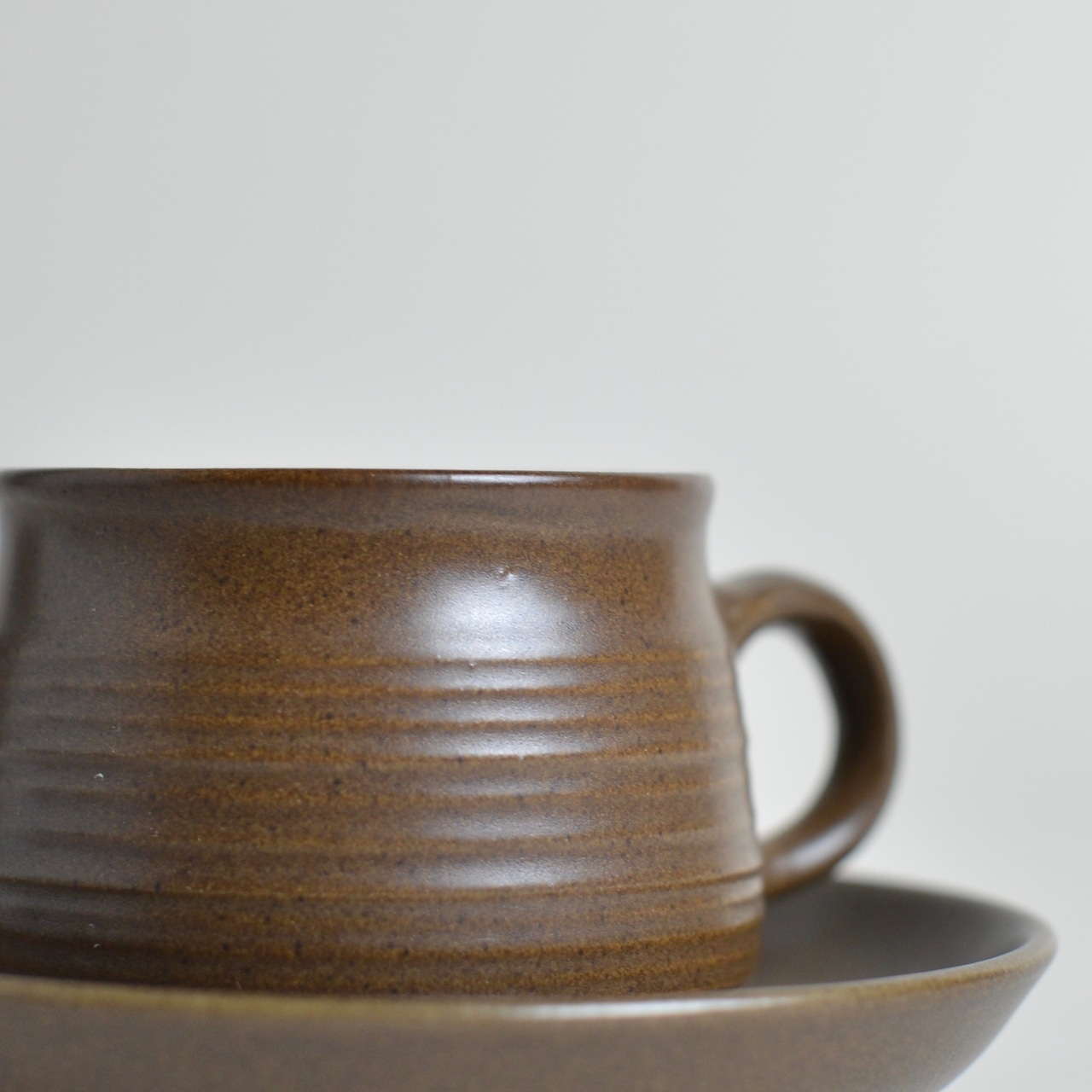 DENBY Cap&saucer / デンビー カップ&ソーサー〈食器 / コーヒーカップ / アンティーク /ヴィンテージ 〉 2904-0089-02 B