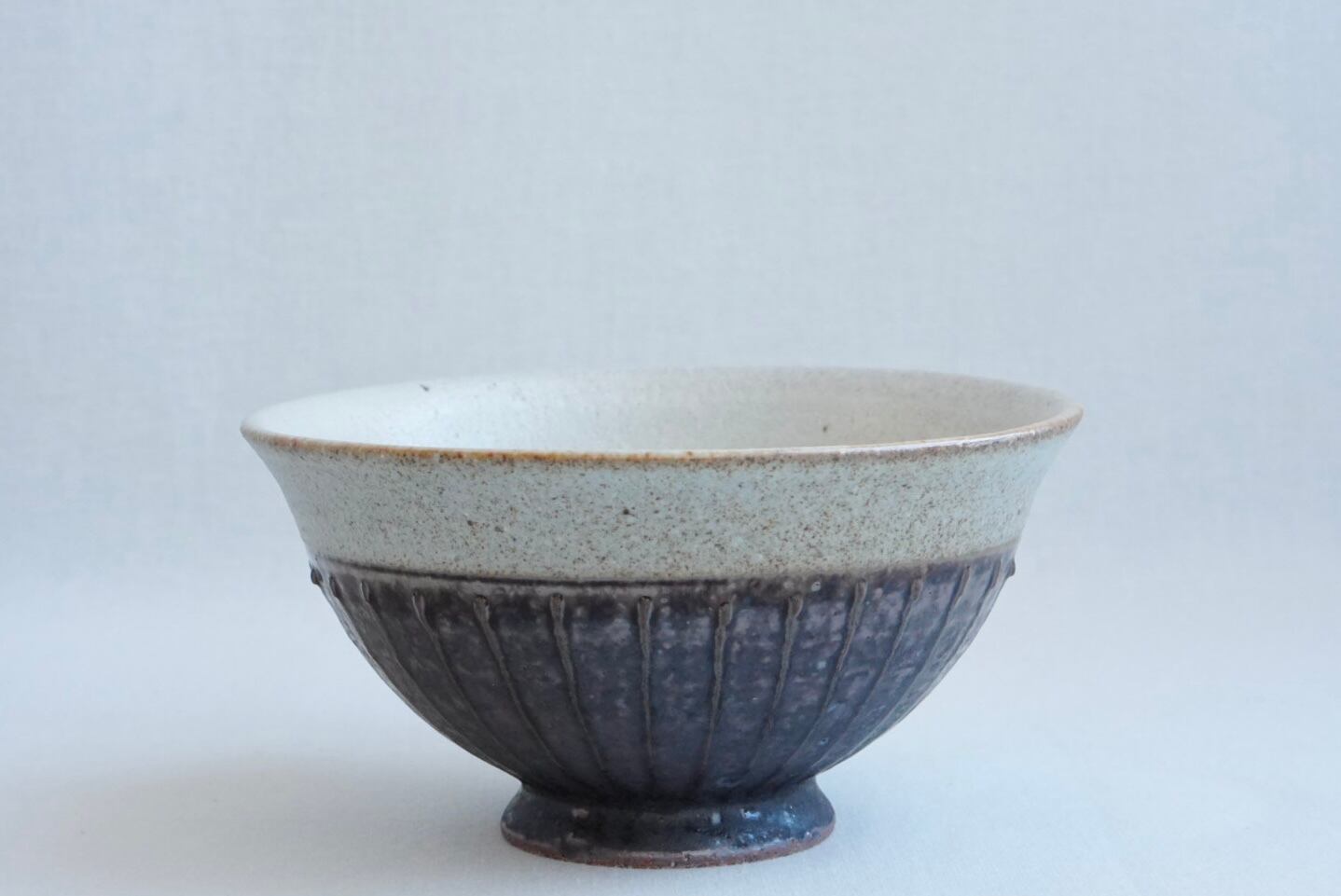 藤井博文 掛け分けイッチン 飯碗 大