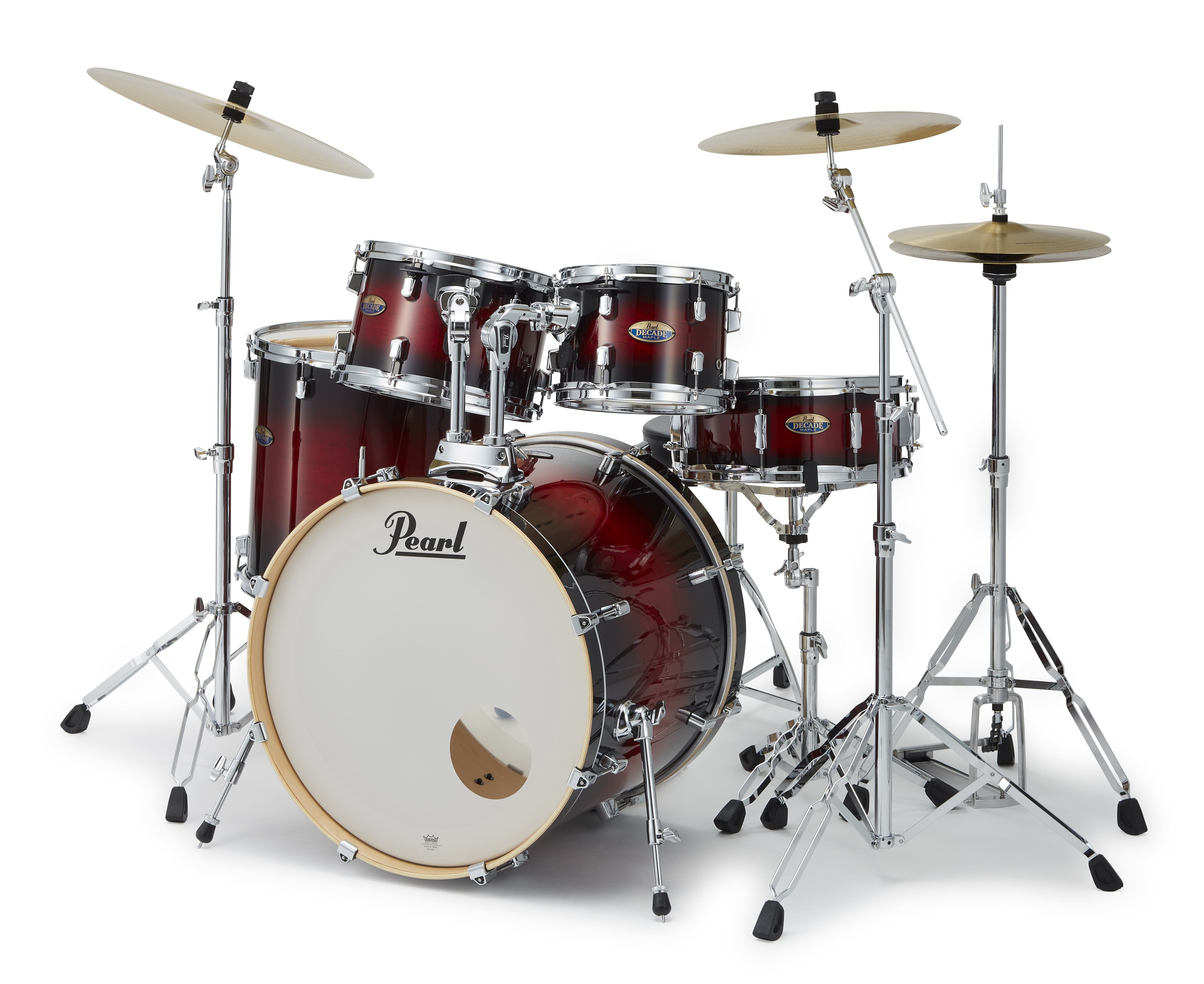 キャトルセゾン　ドラムセット Pearl MT564/C-D #752 Matte Asphalt Black ドラムセット