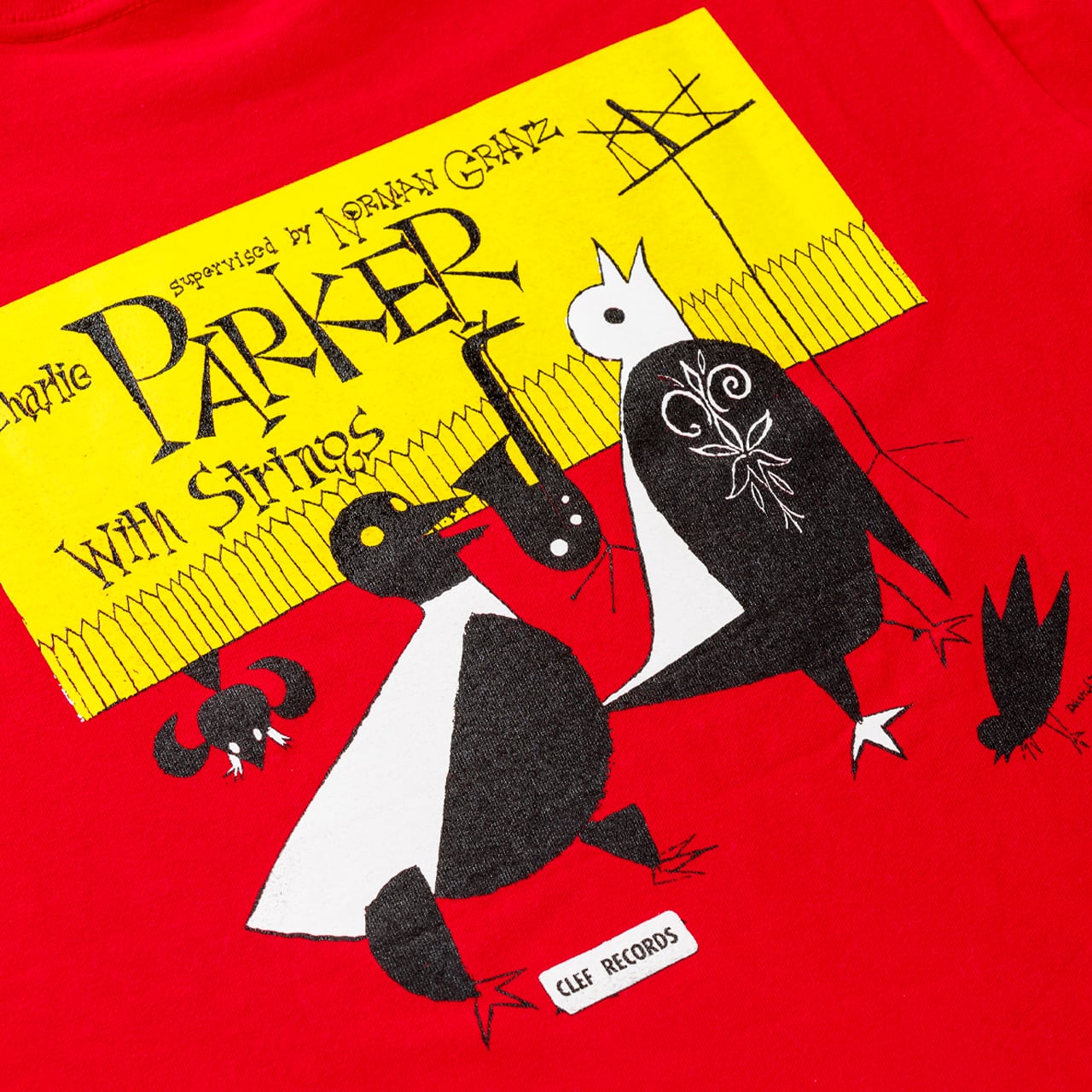 DSM Tシャツ 赤 With Strings (デヴィッド・ストーン・マーティン