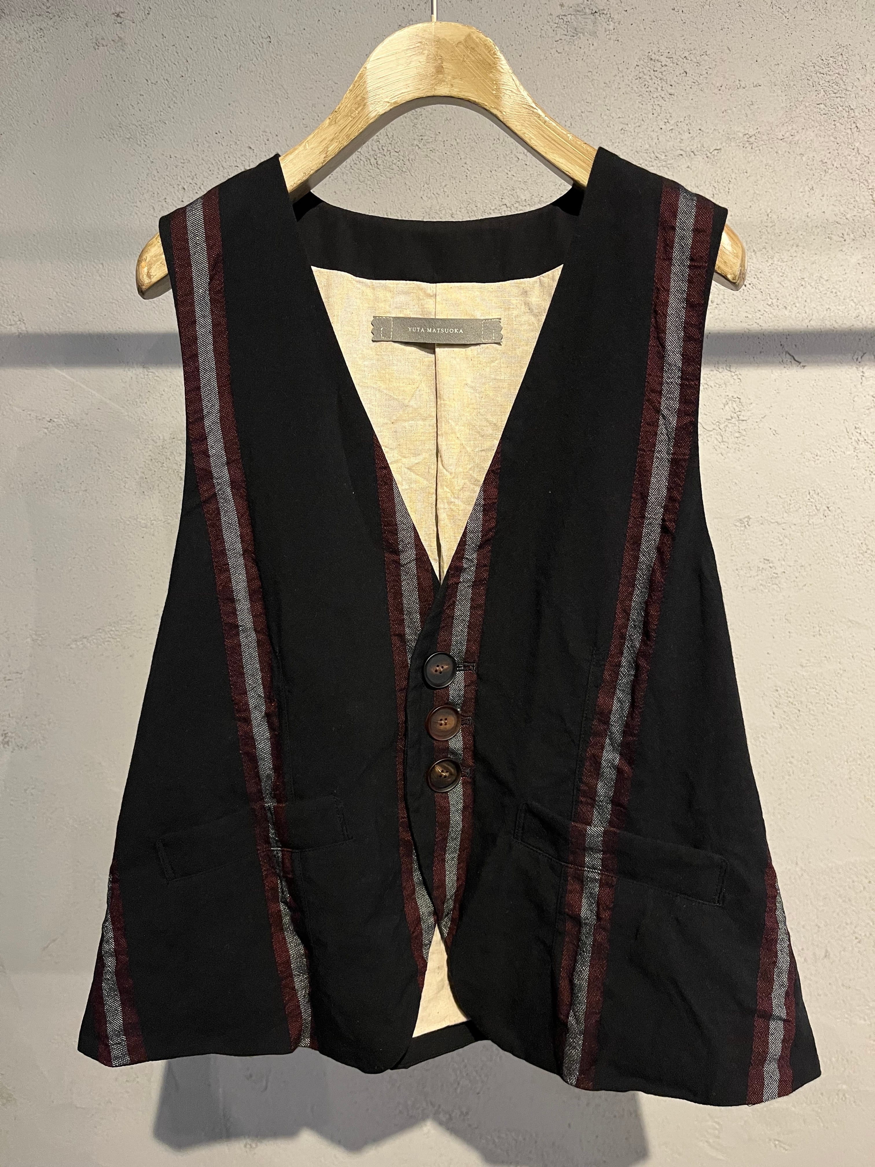 【新品同様】yuta matsuoka 24ss ベスト YUTA MATSUOKA