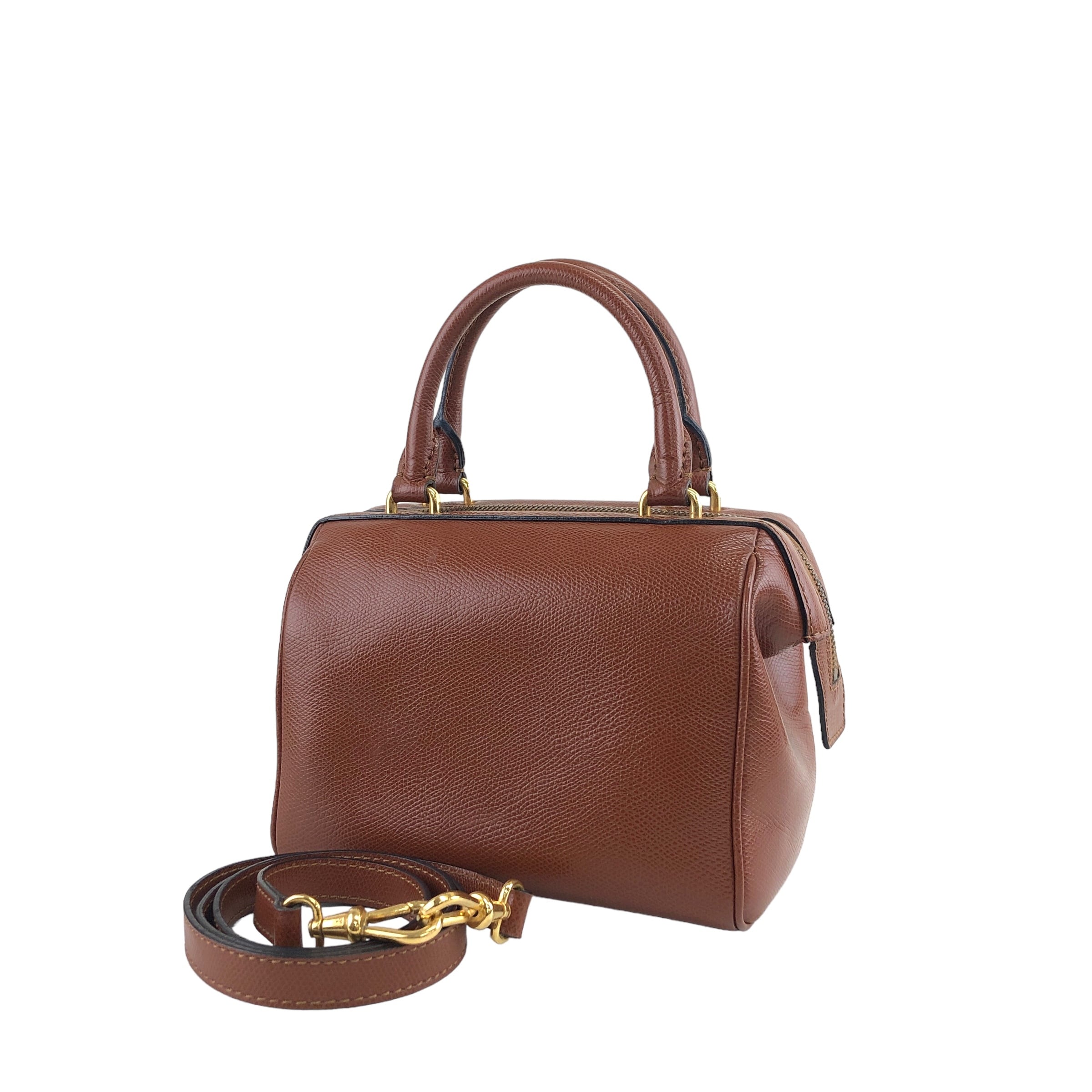 国内正規保証品 激レア 美品 VINTAGE OLD CELINE レザーハンドバッグ スターボール金具 ケリー型 オールドセリーヌ ビンテージ