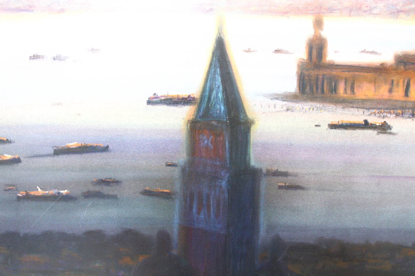 ヒロ ヤマガタ「メモリー オブ ヴェニス」展示用フック付アート