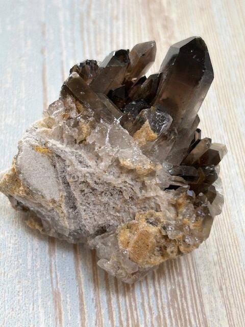 モリオン水晶クラスター約83g | 天然石•パワーストーンのクリスタル