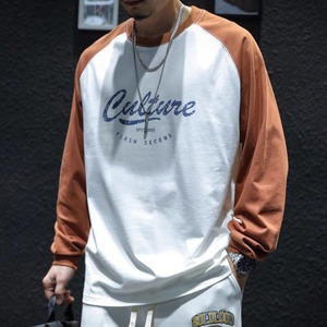 culture raglan long sleeve t-shirt A0894