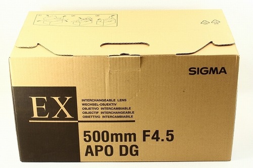 新品未使用品 SIGMAシグマ APO 500mm F4.5 EX DG PENTAX ペンタックス 元箱付き/8925