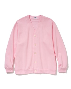 Just Right “Dry & Heavy Pique Cardigan” Pink