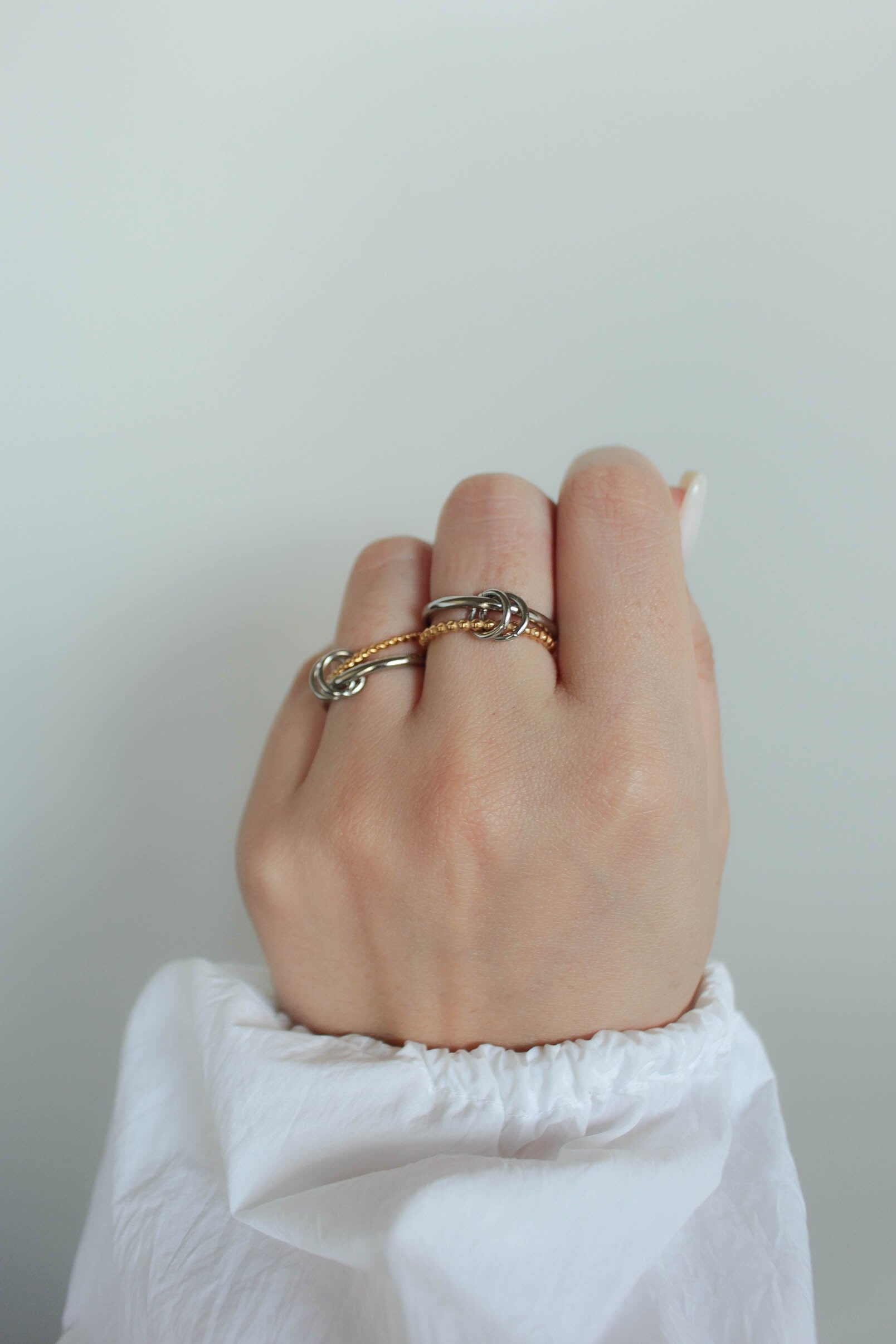 Various Chain Ring | ebine(エビネ)|金属アレルギー対応アクセサリー