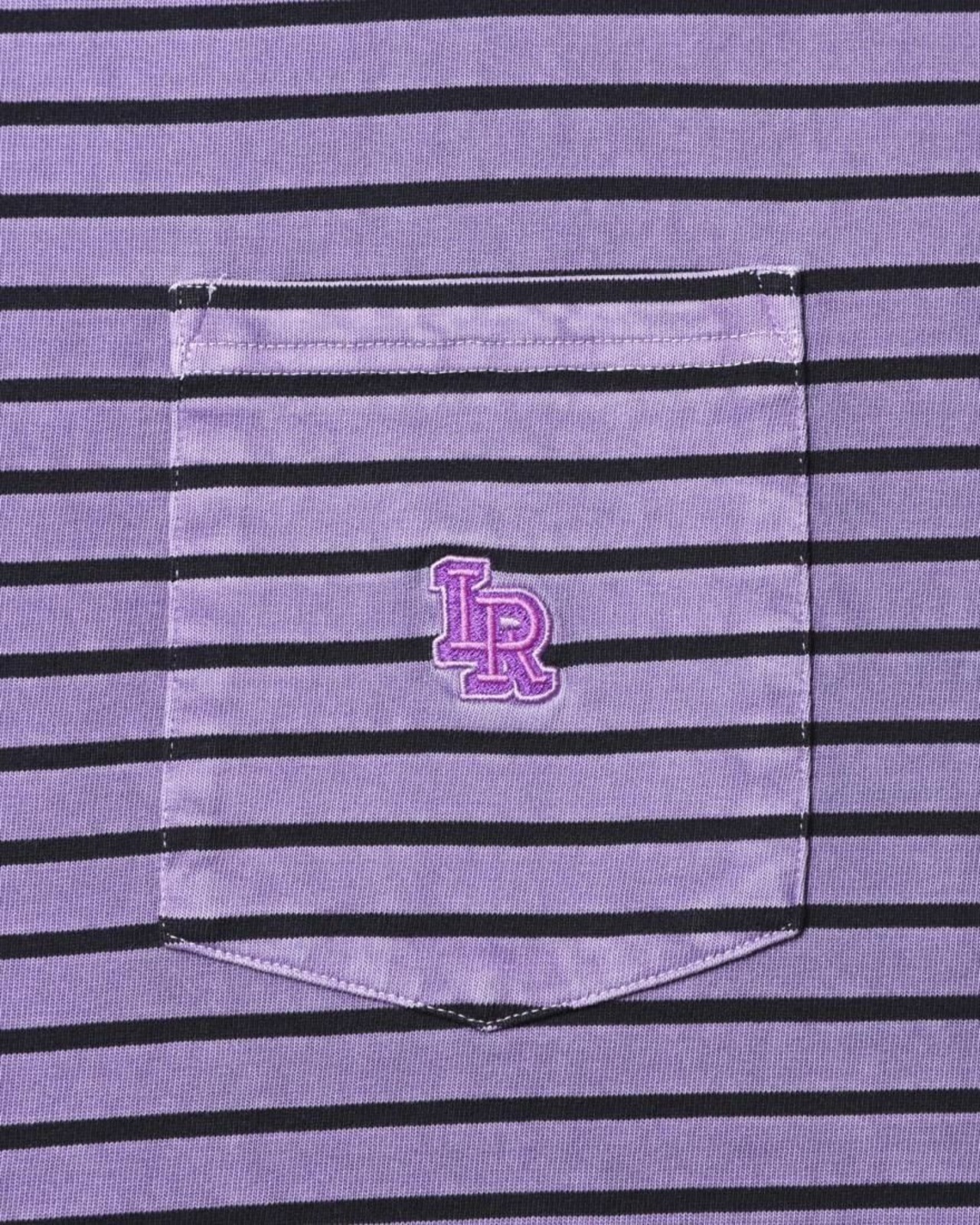 【 Liberaiders 】PIGMENT DYED STRIPED S/S T-SHIRT