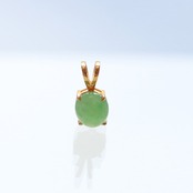 新作！ K10YG 翡翠 デザインバチカンペンダントトップ  jd_pt1071