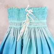 フラダンス 衣装 パウスカート ブルー系 カパリリ 日本製 ハワイアン アロハ グラデーション Kapalili レッスン 練習 フラ ダンス さわやか 華やか 鮮やか かわいい おしゃれ 上品 大人っぽい シングル スカート ブルー グラデーションスカート 大人 おしゃれ衣装 カジュアル フレアスカート 練習着