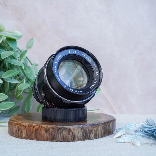 【光学美品】Super Takumar 55mm f1.8 後期　定番オールドレンズ　