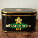 ドイツ ヴィンテージ Rössli-Roller タバコ ティン缶／tin缶