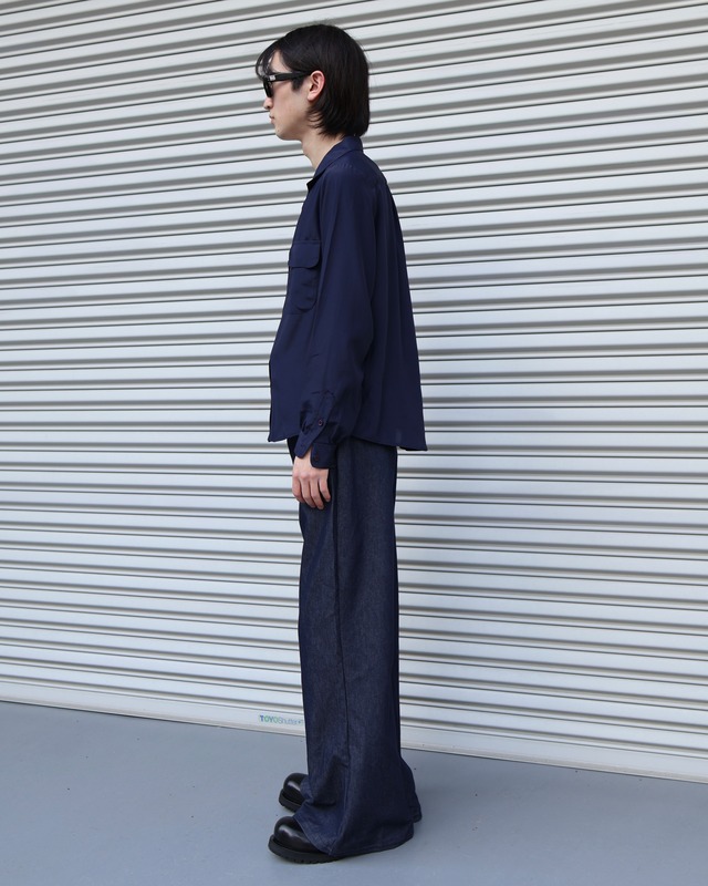 open collar toro shirt jacket